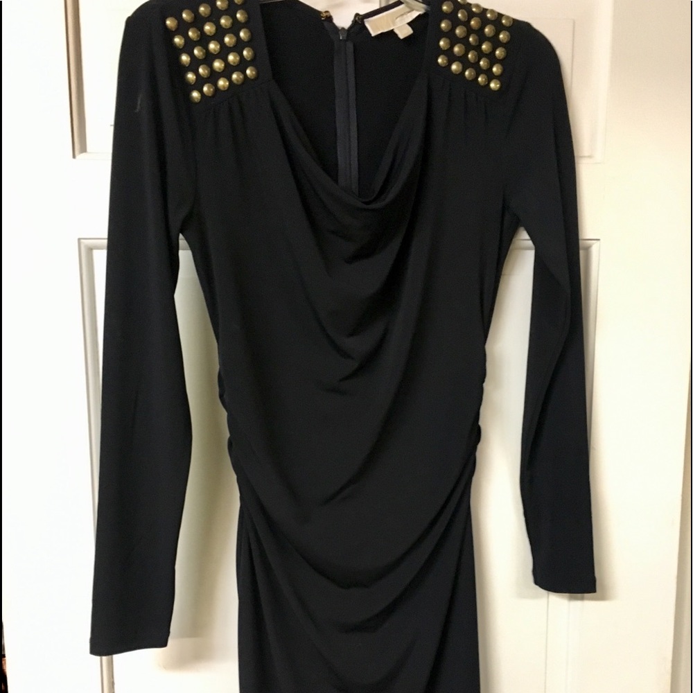 Michael Kors body Hugging/ Rouching dress